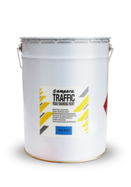 a.m.p.e.r.e. Straßenmarkierfarbe Traffic Road Marking Paint, blau