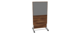Nowy Styl Trennwand E10 aus Holz mit Stoffbespannung, Höhe x Breite 1545 x 800 mm