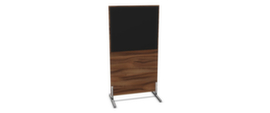 Nowy Styl Trennwand E10 aus Holz mit Stoffbespannung, Höhe x Breite 1545 x 800 mm