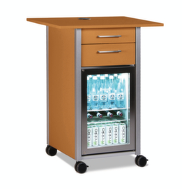 Kühlschrank-Kombi mit Schubladen und Arbeitsplatte