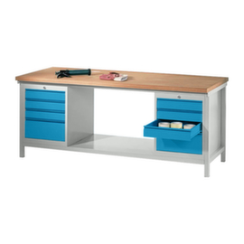 PAVOY Werkbank mit verschiedenen Unterbauten