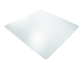 RS Office Products Bodenschutzmatte Ecogrip Solid für Teppichböden, Breite x Tiefe 1100 x 1200 mm