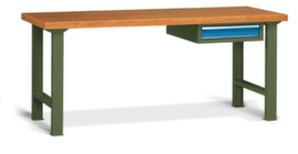 Werkbank, 1 Schublade