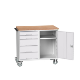 bott Montagewagen verso mit 4 Rollen