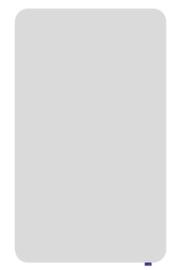 Legamaster Emailliertes Whiteboard ESSENCE in weiß, Höhe x Breite 2000 x 1195 mm