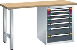 Thurmetall Werkbank, 7 Schubladen