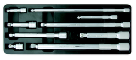 KS Tools 1/4"+3/8"+1/2" CHROMEplus Kipp-Verlängerungs-Satz