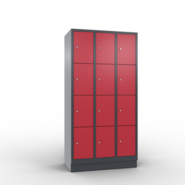 C+P Schließfachschrank Classic, 12 Fächer