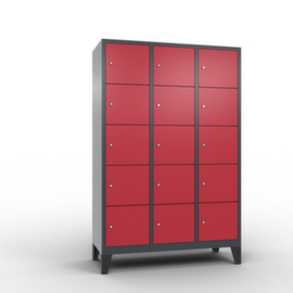 C+P Schließfachschrank Classic, 15 Fächer