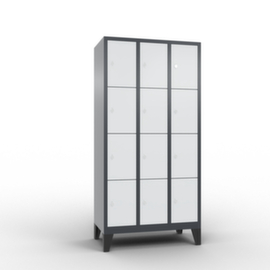 C+P Schließfachschrank Classic, 12 Fächer