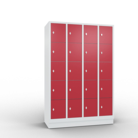 C+P Schließfachschrank Classic, 20 Fächer