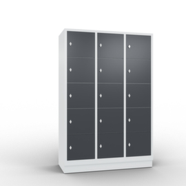 C+P Schließfachschrank Classic, 15 Fächer