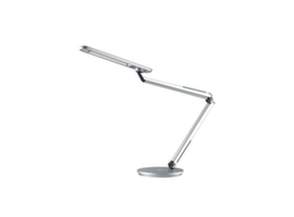 Hansa LED-Schreibtischleuchte Smart wireless charging, Licht tageslicht- bis warmweiß, silber