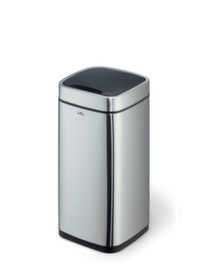 Durable Sensor-Abfallbehälter NO TOUCH aus Edelstahl, 21 l, metallic-silber