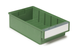Treston Umweltfreundlicher Sichtlagerkasten BiOX, grün, HxLxB 82x300x186 mm