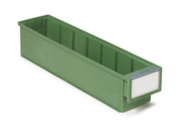 Treston Umweltfreundlicher Regallagerkasten BiOX, grün, HxLxB 82x400x92 mm