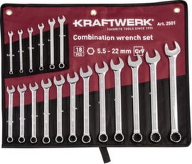 18 tlg. COMBI Gabelringschlüssel-Satz