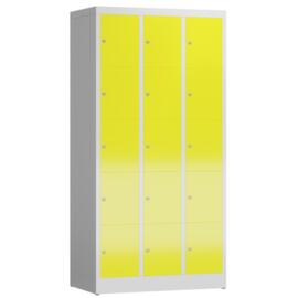 Schließfachschrank ClassiX, 15 Fächer