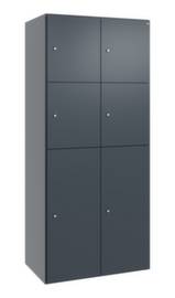 C+P Schließfachschrank FlexOffice Prefino, 6 Fächer