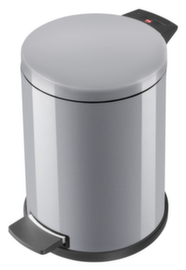 Hailo Tretabfallbehälter Solid M, 12 l, silber
