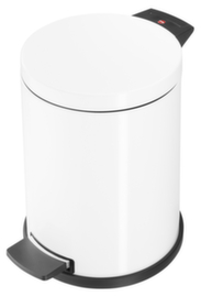 Hailo Tretabfallbehälter Solid M, 12 l, weiß