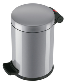 Hailo Tretabfallbehälter Solid S, 4 l, silber