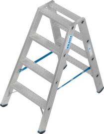 Krause Stufen-Doppelleiter STABILO® Professional, 2 x 4 Stufen mit R13-Belag
