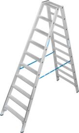 Krause Stufen-Doppelleiter STABILO® Professional, 2 x 10 Stufen mit R13-Belag