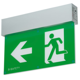 B-Safety LED-Rettungszeichenleuchte, Befestigung Wand