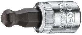 GEDORE IN 20 K 5 Schraubendrehereinsatz 1/4" Kugelkopf Innen-6-kant 5 mm