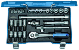 GEDORE 30 IMU-10 Steckschlüssel-Satz 3/8" 26-teilig 6-kant IN-IS-PH
