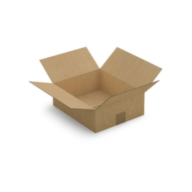 Wellpapp-Faltkarton 1-wellig