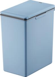 Wertstoffsammler EKO mit Touchdeckel, 20 l, blau, Deckel blau