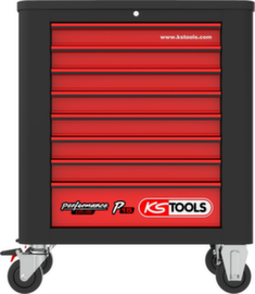 KS Tools Performanceplus Werkstattwagen-Satz P15 mit 399 Werkzeugen für 6 Schubladen