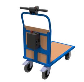 BS-ROLLEN Elektrischer Plattformwagen BS-eTec mit austauschbarem Akku