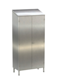 Edelstahl-Putzmittelschrank