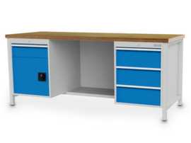 Bedrunka + Hirth Werkbank mit Rückwand