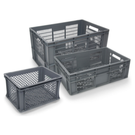 Euronormbehälter mit durchbrochenen Wänden