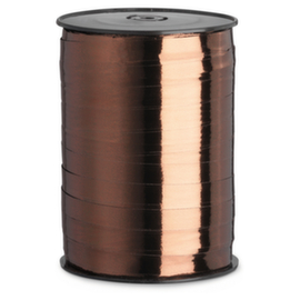 Geschenkband hochglänzend Schoko