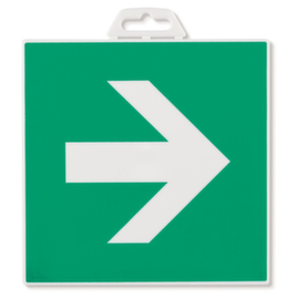 Hinweisschild aus Polystyrol