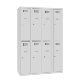 UDOBÄR Doppelstöckiger Abteilschrank