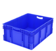 Großvolumiger Euronorm-Stapelbehälter, blau, Inhalt 128 l