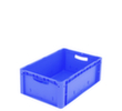 Euronorm-Stapelbehälter Ergonomic, blau, Inhalt 41 l