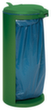 VAR Abfallsammler Kompakt Junior, 120 l, RAL6001 Smaragdgrün