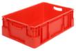 Industrie-Stapelbehälter, rot, Inhalt 30 l