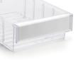 Treston Transparenter Kleinteilebehälter mit großer Griffmulde, transparent, Tiefe 300 mm Detail 1 S