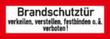 Brandschutzschild "Brandschutztür verkeilen verboten", Aufkleber, Standard