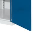 Kappes Vertikalschrank RasterPlan®, 4 Auszüge, RAL7035 Lichtgrau/RAL5010 Enzianblau Detail 1 S