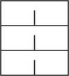 C+P Hängeregistraturschrank Asisto, 3 Auszüge, RAL7021 Schwarzgrau/RAL7021 Schwarzgrau Technische Zeichnung 1 S