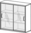 Gera Schiebetürenschrank Pro mit Glastüren Technische Zeichnung 1 S